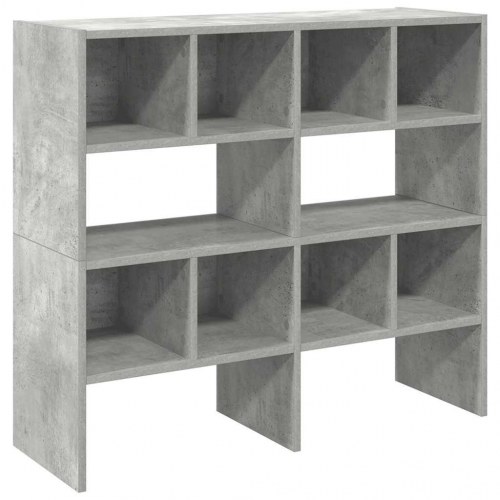 Skostativer stabelbare 2 stk. 89,5x30x40 cm betongrå
