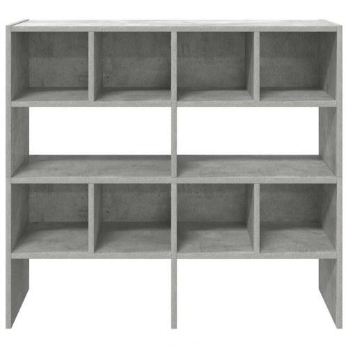 Skostativer stabelbare 2 stk. 89,5x30x40 cm betongrå