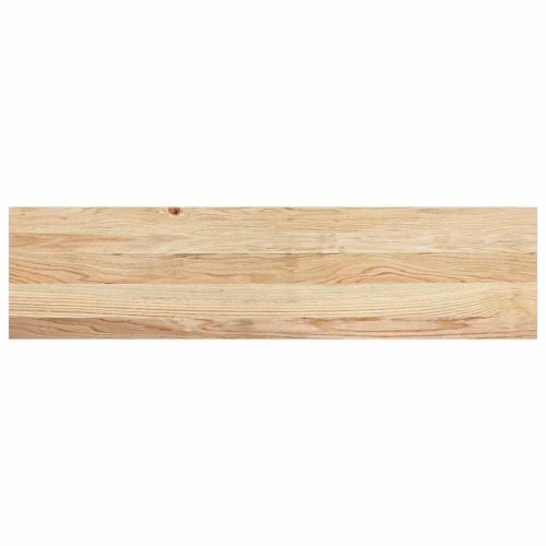 Vindueskarme 2 stk - ubehandlet massivt egetræ 100 × 30 × 2 cm