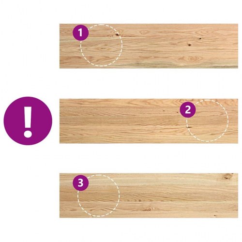 Vindueskarme 2 stk - ubehandlet massivt egetræ 100 × 30 × 2 cm