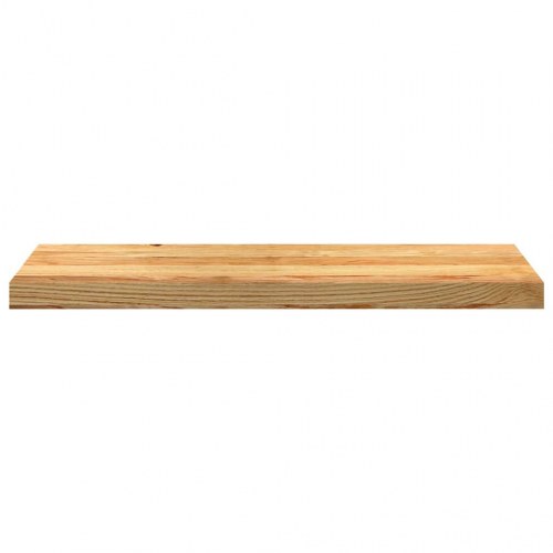 Vindueskarme i massivt egetræ - 2 stk, lysebrun, 80×30×2 cm