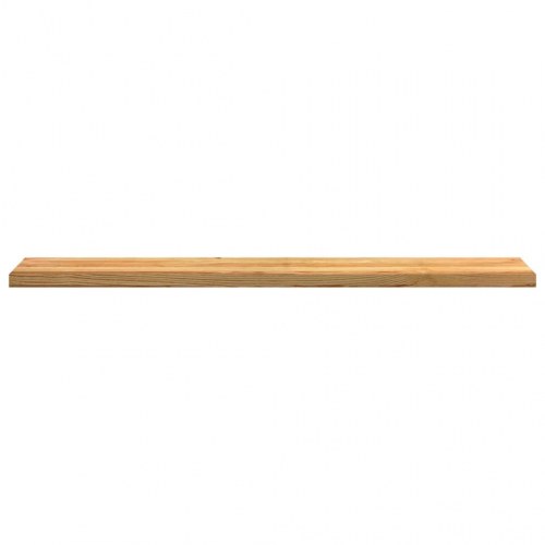 Vindueskarme 2 stk - lysebrun eg 160×30×2 cm, massivt træ