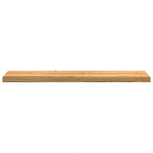 Vindueskarme - 2 stk. lysebrun 120 × 30 × 2 cm i massivt egetræ