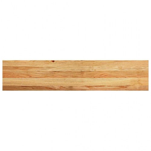 Vindueskarme - 2 stk. lysebrun 120 × 30 × 2 cm i massivt egetræ