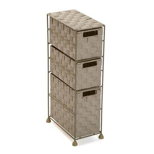 Skuffemoduler Versa 19487083 Beige 2 skuffer polypropylen (28 x 57 x 15,5 cm)
