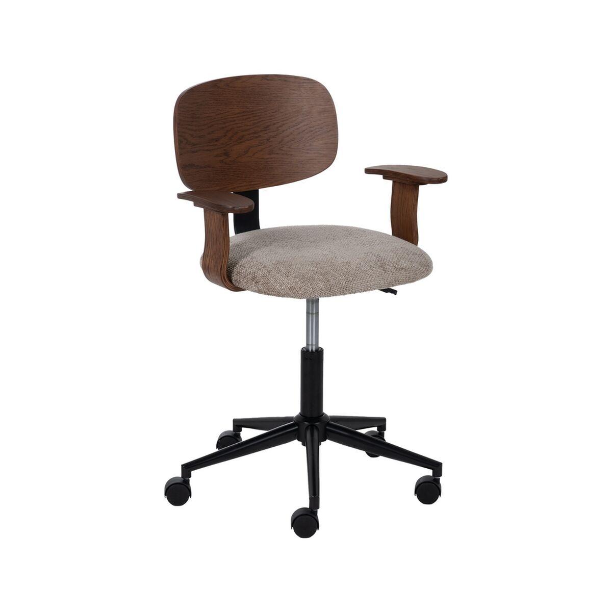 Kontorstol Brun Sort Beige 60 X 60 X 89 Cm