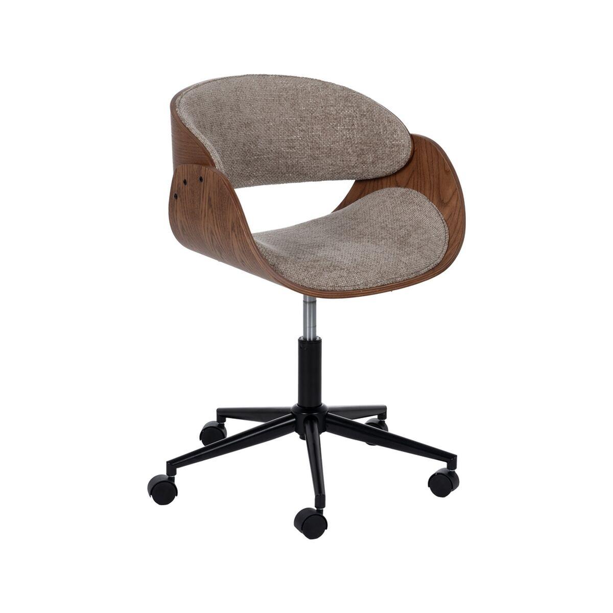 Kontorstol Brun Sort Beige 59 X 64 X 88 Cm