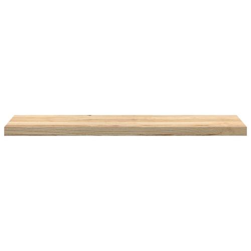 Trappemåtter 12 stk ubehandlet 110x25x2 cm massivt egetræ