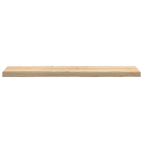 Trappemåtter 12 stk ubehandlet 120x30x2 cm massivt egetræ