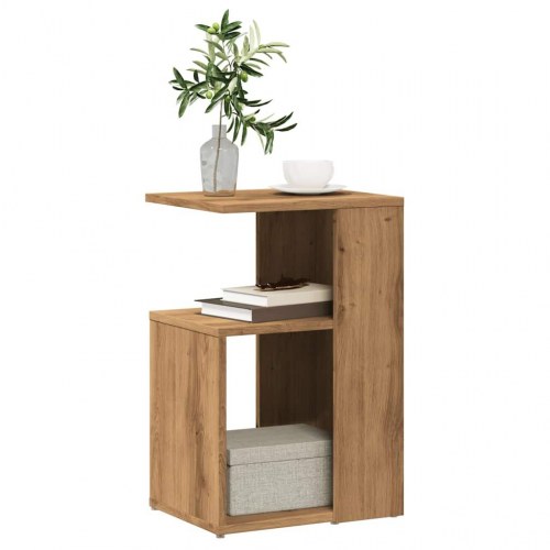 Sidebord 36 × 30 × 56 cm i konstrueret træ - kunsteg