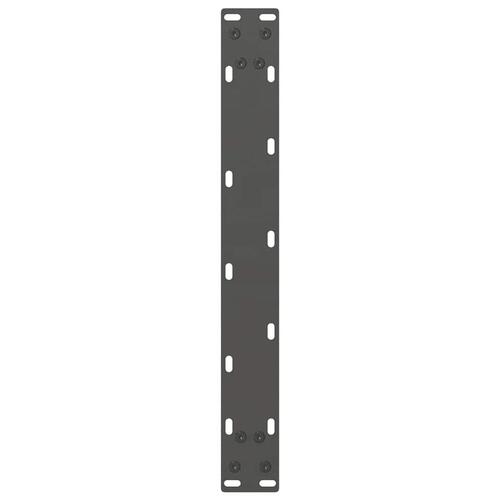 Sofabordben 2 stk. 50x(42-43) cm stål antracitgrå