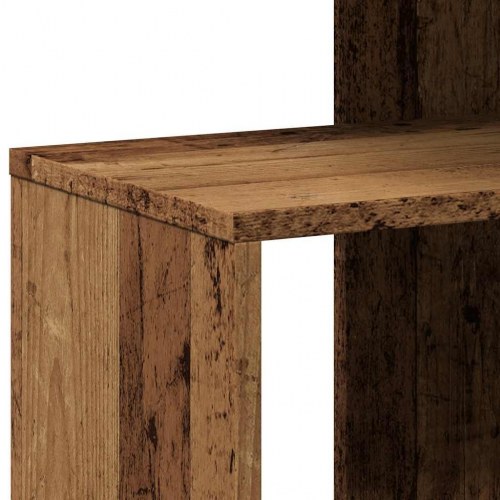 Sidebord i konstrueret træ - 36×30×56 cm, antikt træ