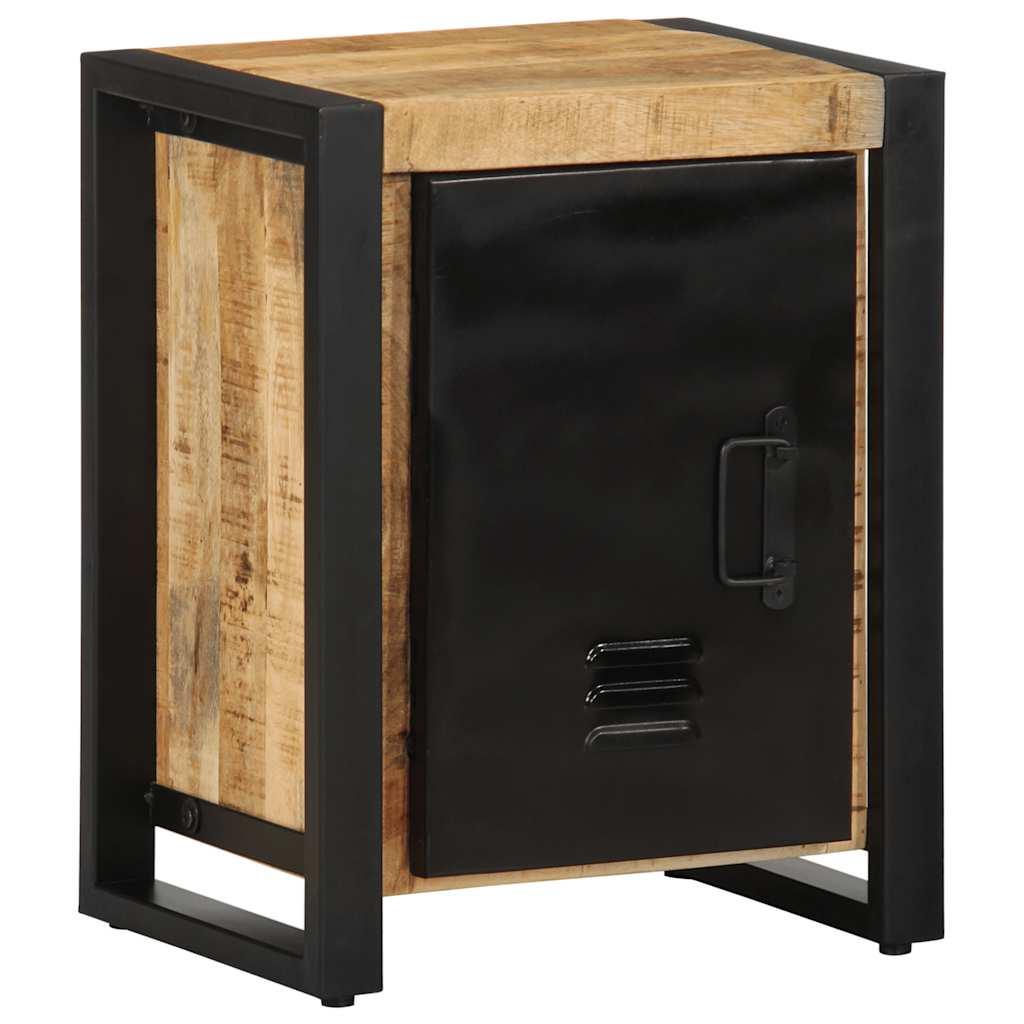 Sengebord 40x30x51 Cm Massivt Ru Mangotræ