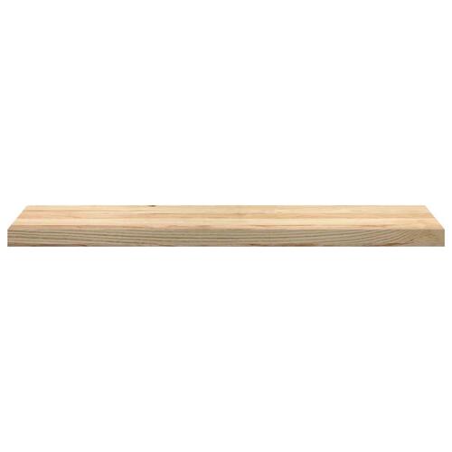 Trappemåtter 16 stk ubehandlet 100x25x2 cm massivt egetræ