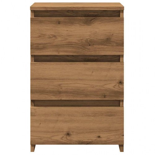 Sengeborde 2 stk. - 40×35×62,5 cm i konstrueret træ, kunsteg