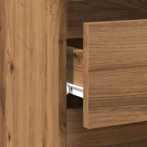Sengeborde 2 stk. - 40×35×62,5 cm i konstrueret træ, kunsteg