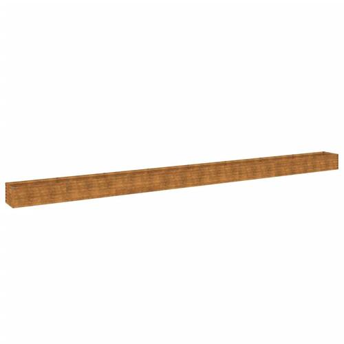 Højbed 770x50x36 cm cortenstål