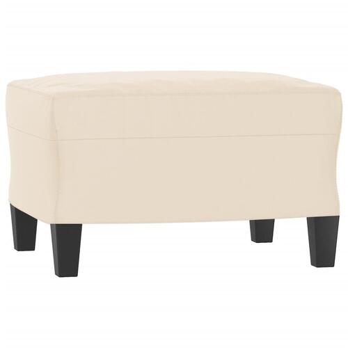 Sofasæt 4 dele med hynder mikrofiberstof beige