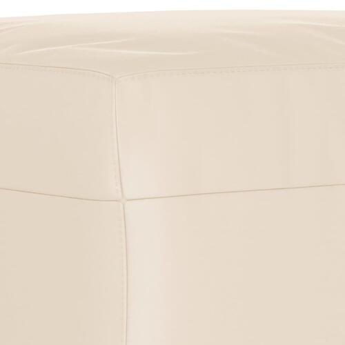 Sofasæt 4 dele med hynder mikrofiberstof beige