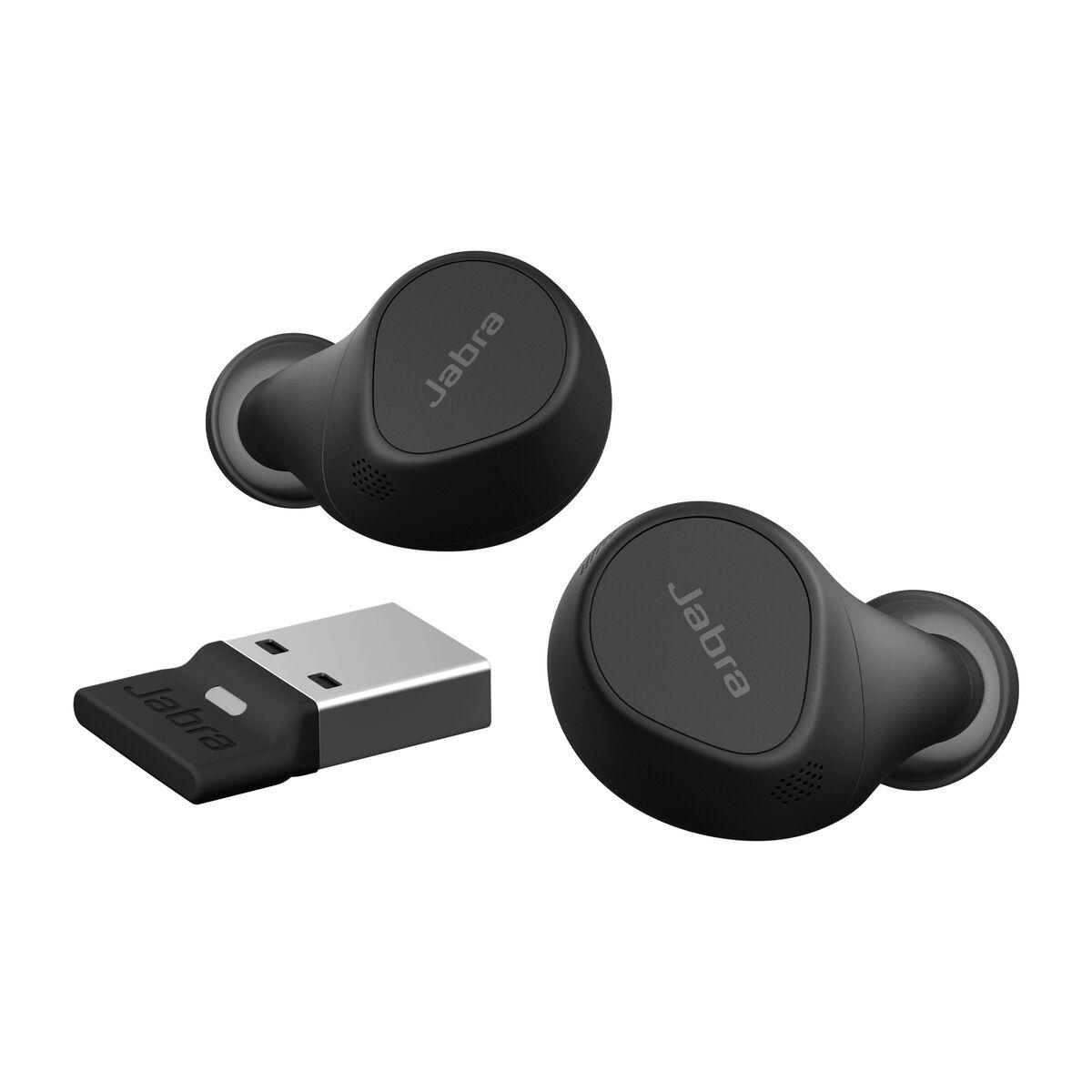 Trådløse In Ear Høretelefoner Jabra Evolve2 Buds Sort