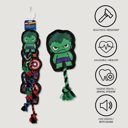Legetøj til hunde Marvel Grøn Onesize