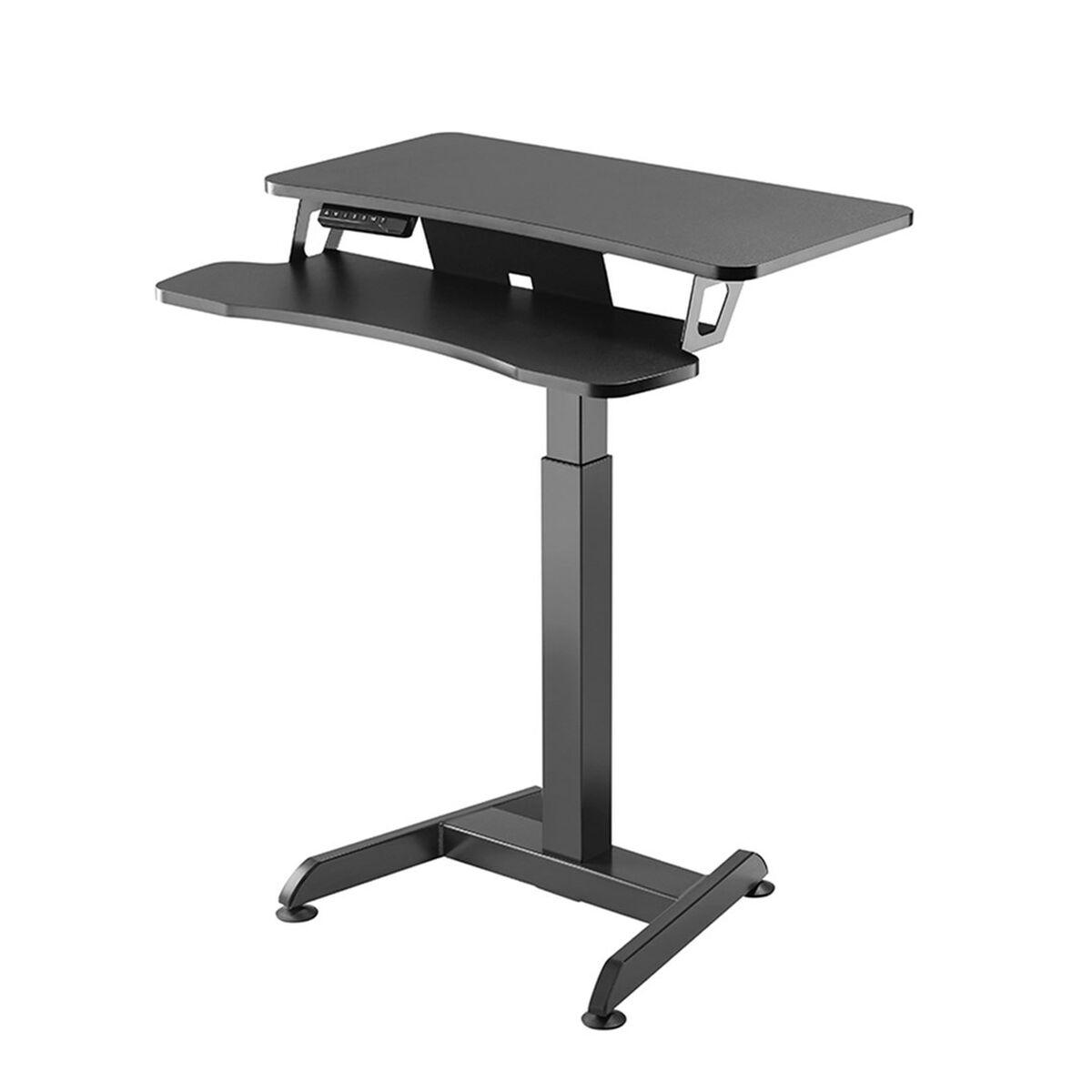 Skrivebord Maclean Mc 835 Sort Stål