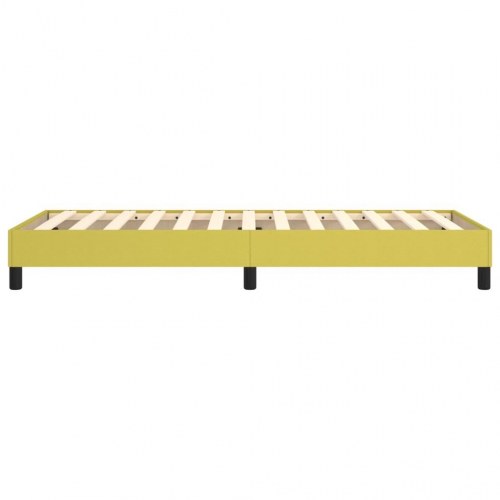 Sengeramme uden madras Grøn 100x200 cm Stof