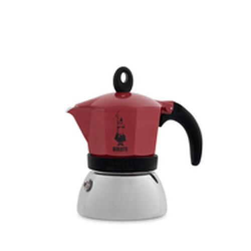 Italiensk Kaffekande Bialetti Moka Induction Rød Metal Aluminium 150 ml