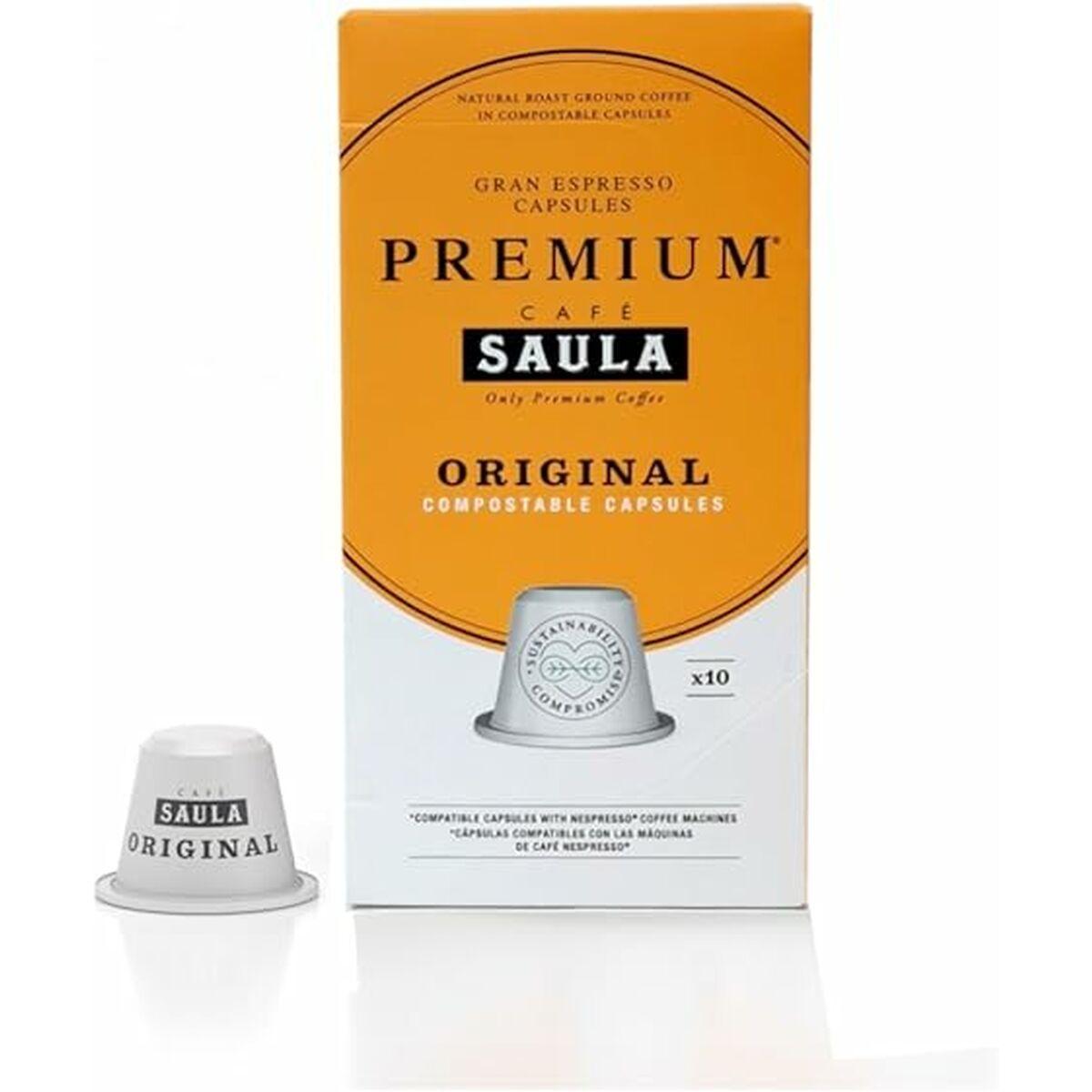 Saula kaffekapsler - Premium Original, 10 stk
