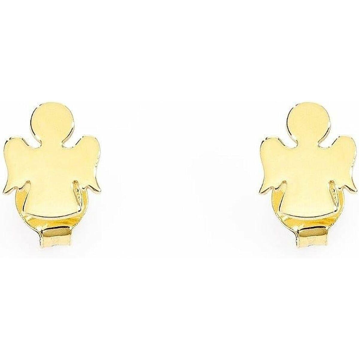 Amen ORAG øreringe til kvinder - engle motiv, guldfarvet