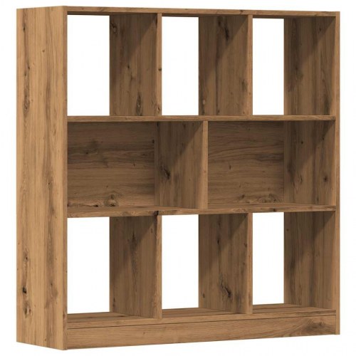 Bogreol med 8 rum - 97,5×29,5×100 cm i kunsteg