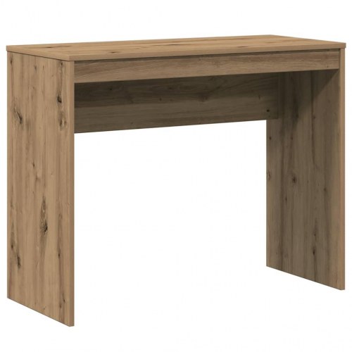 Skrivebord 90 × 40 × 72 cm i konstrueret træ - kunsteg