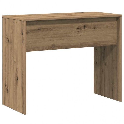 Skrivebord 90 × 40 × 72 cm i konstrueret træ - kunsteg
