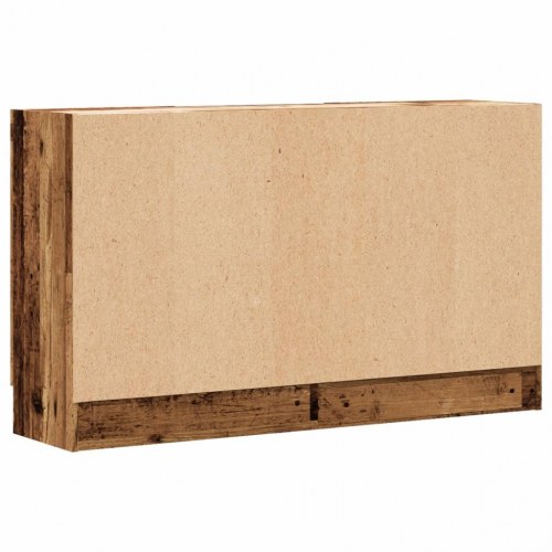 Skænk 120×30,5×70 cm i konstrueret træ - antikt trælook