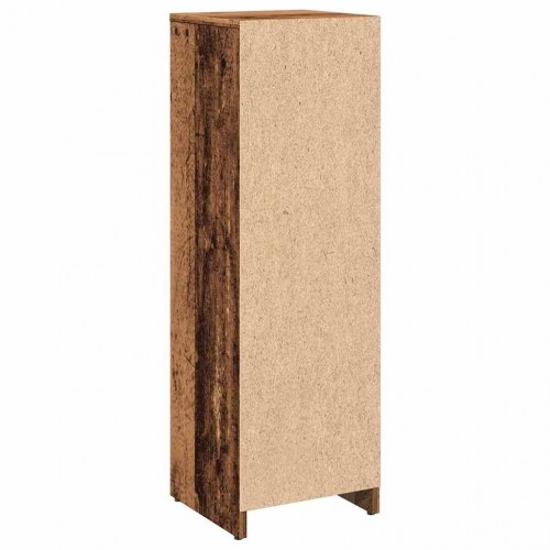 Badeværelsesskab 30×30×95 cm - konstrueret træ, antikt træ