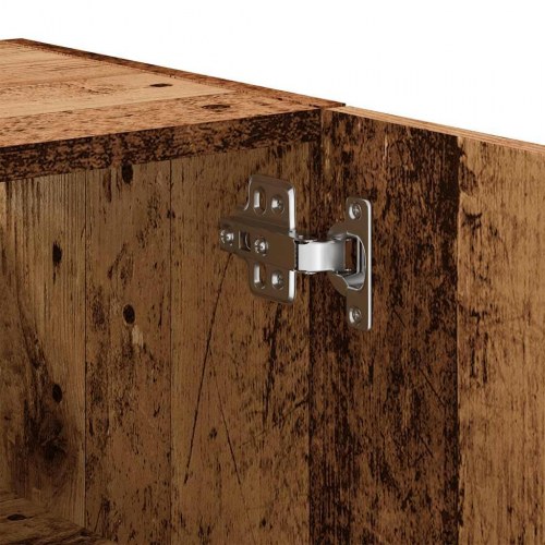 Vægskab 60×31×70 cm i konstrueret træ - antikt trælook