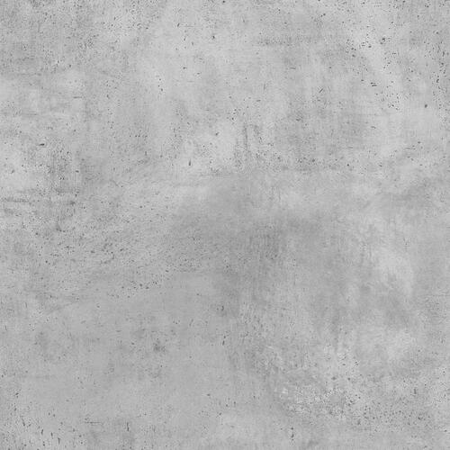 Badeværelsesskab med spejl 80x20,5x64 cm spånplade betongrå