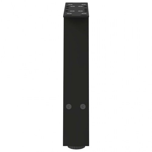 Sofabordsben A-formet 2 stk. sort 50x(30-31) cm stål