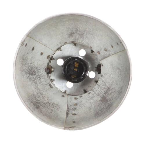 Industriel væglampe 65x25 cm E27 sølvfarvet