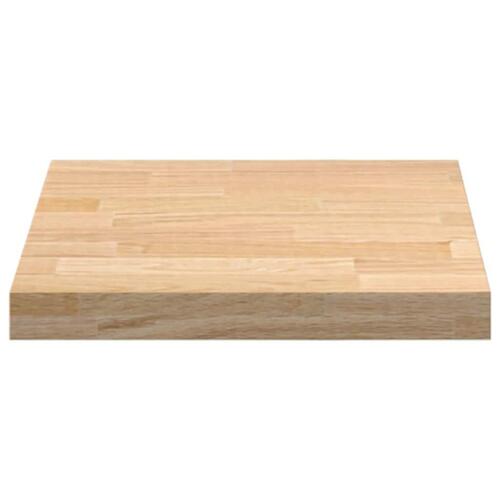 Køkkenbordplade 40x63,5x4 cm massivt egetræ rektangulær