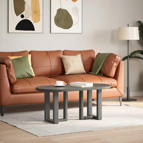 Sofabordben T-formet 2 stk 28x25x(42-43) cm stål antracitgrå