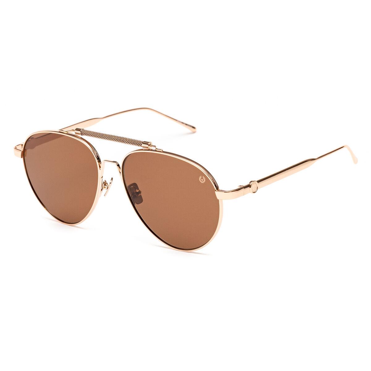 Solbriller dame Belstaff Stafford Marron Ø61 mm - pink/rosaguld