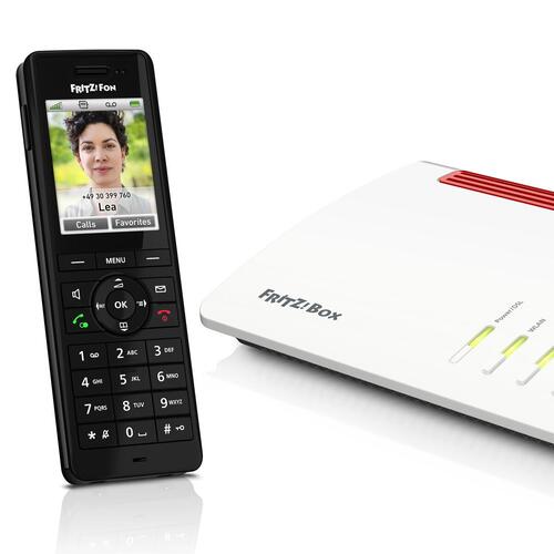 Fastnettelefon Fritz! X6 Sort