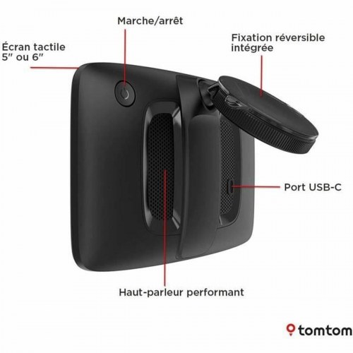 TomTom GO Classic 5 EU (2. gen) bil-GPS - 5" touch, Wi‑Fi/Bluetooth