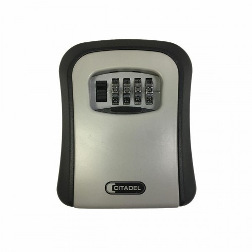 ABUS Sikkerhedsboks til nøgler cbo704b - sølv, 4-cifret kode