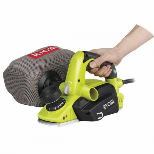 Ryobi elektrisk snedkerhøvl 600 W - 18 × 19 × 36 cm