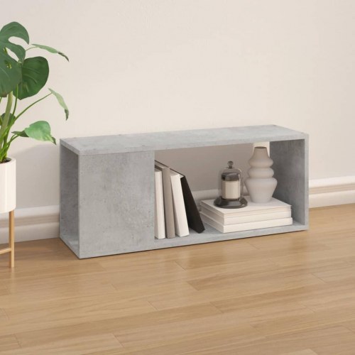 Tv-bord i konstrueret træ - 80 × 24 × 32 cm, betongrå