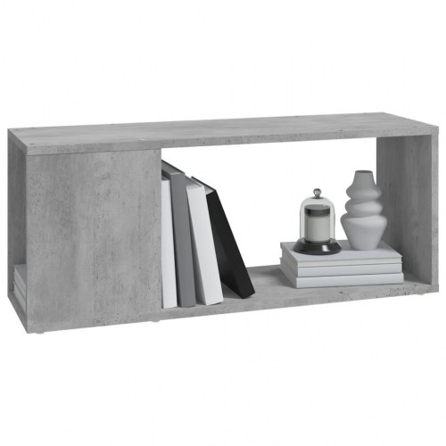 Tv-bord i konstrueret træ - 80 × 24 × 32 cm, betongrå