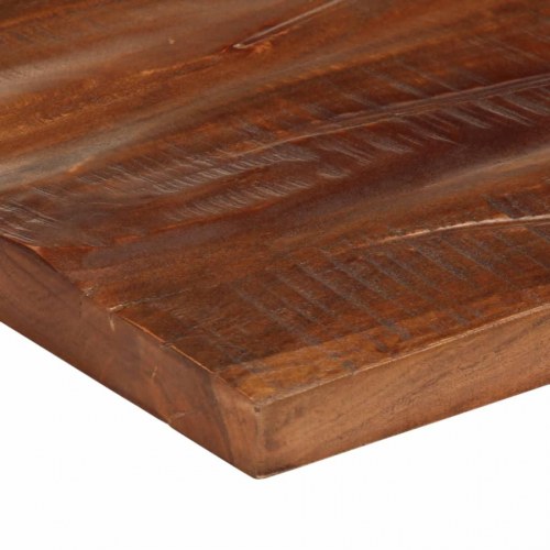 Bordplade 90x80x3,8 cm rektangulær massivt genbrugstræ