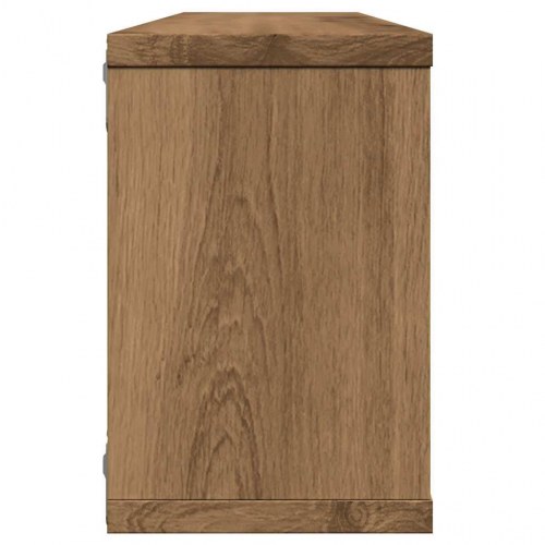 Væghylder 4 stk. - kubeformede 60×15×23 cm i kunsteg